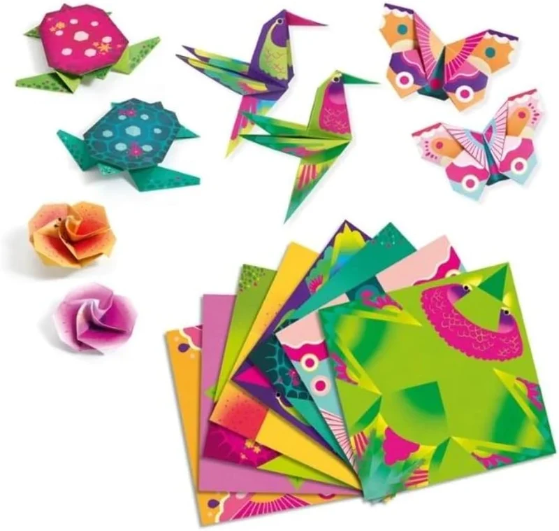 Papiroflexia Origami Trópicos - Djeco