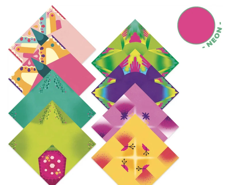 Papiroflexia Origami Trópicos - Djeco