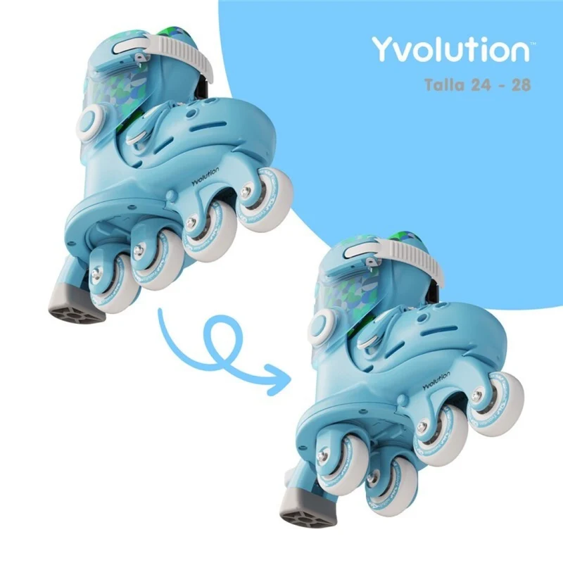 Patines azul Yvolution