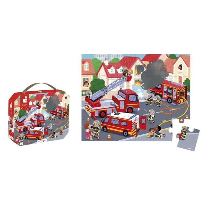 Puzzle Bomberos - Janod