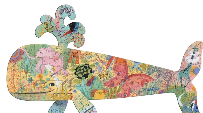 Puzzle Art Ballena - Djeco