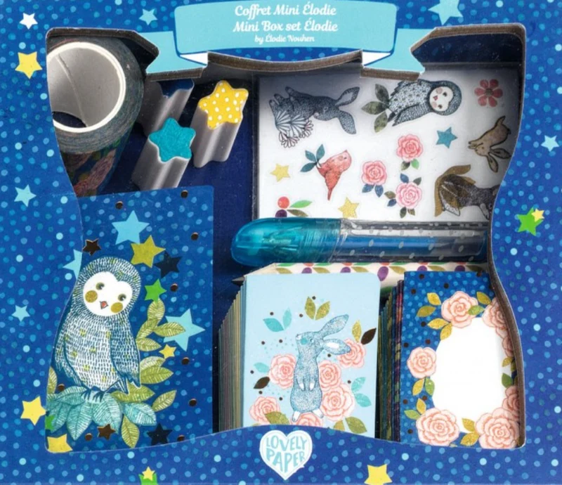 Pequeña Caja de Papeleria Élodie - Djeco