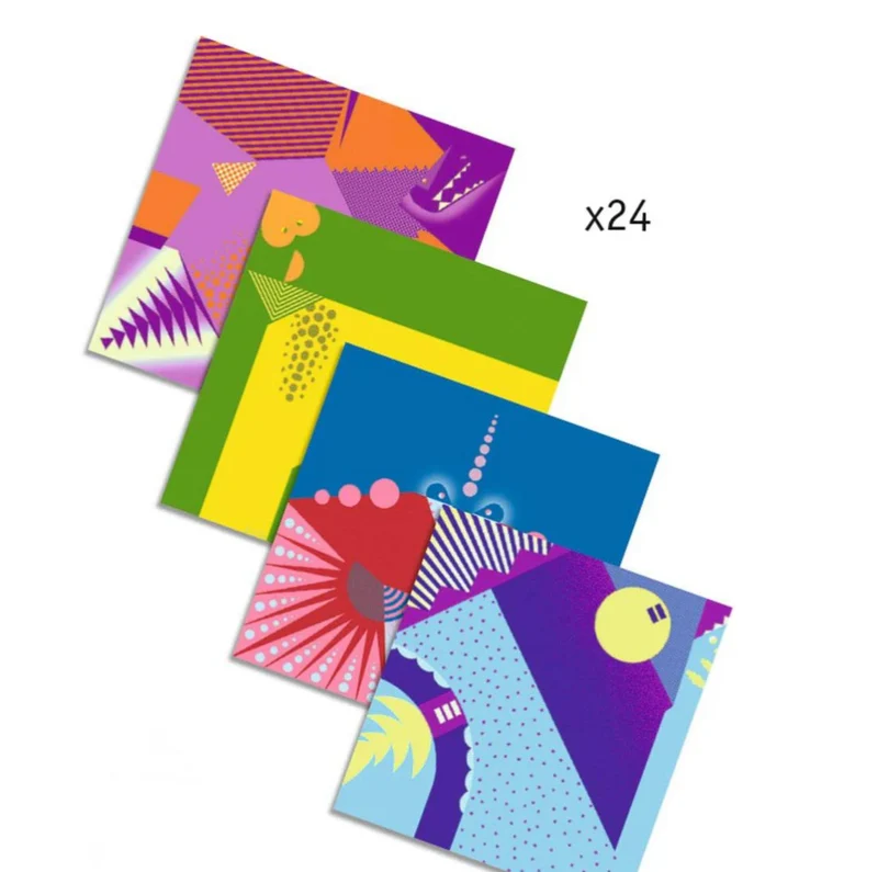 Papiroflexia Origami Dinosaurios - Djeco