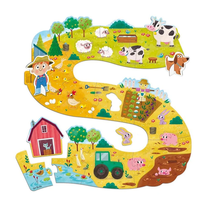 Puzzle XXL: La granja - Goula