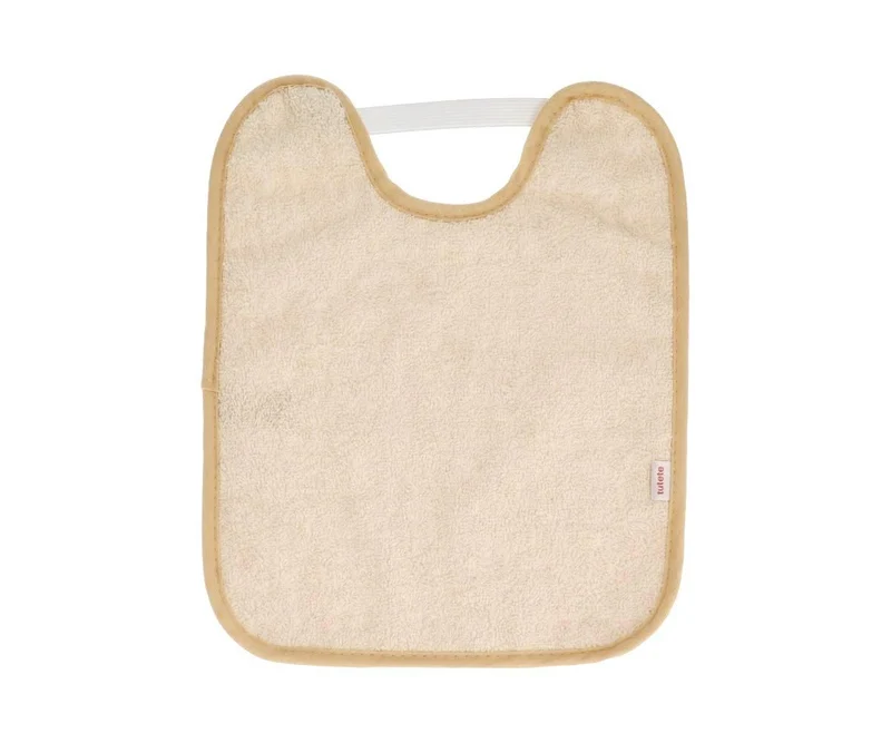 Babero rizo impermeable - Beige