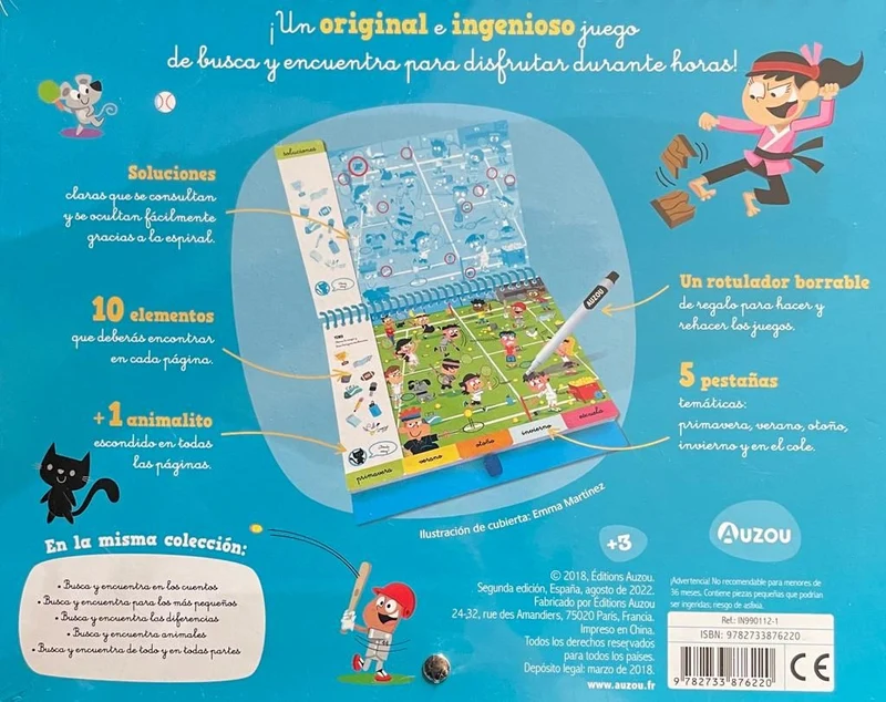 Busca y encuentra en los deportes