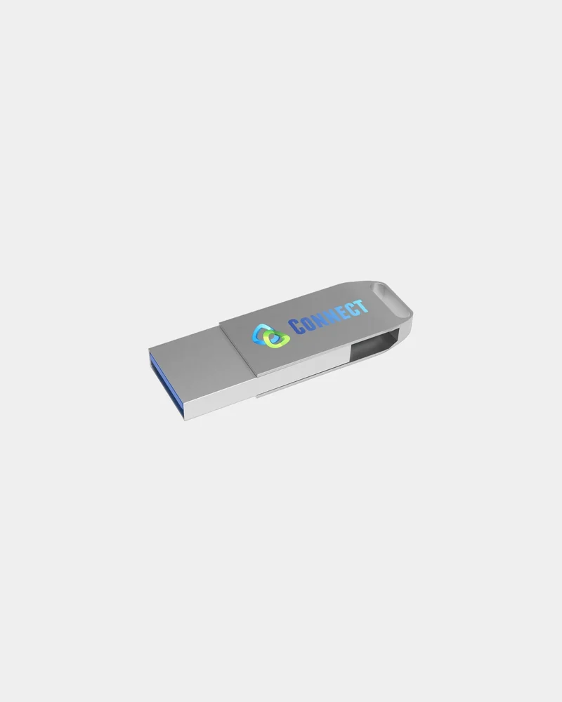 Memoria USB dual USB-C metálica para personalizar
