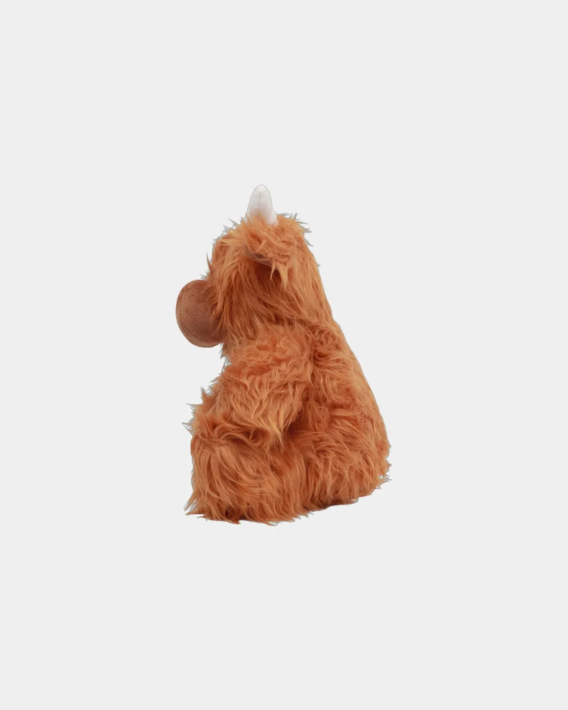 Peluche vaca cremallera 37 cm para personalizar