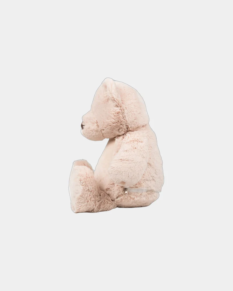 Peluche oso con cremallera 45 cm para personalizar