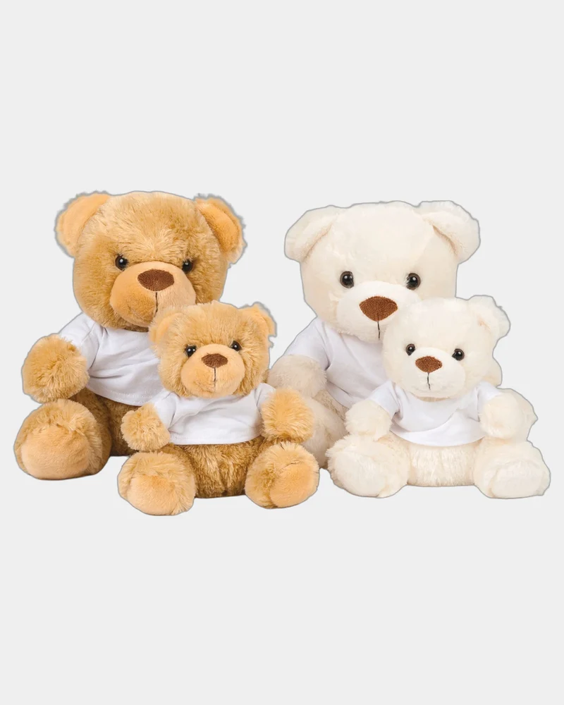 Osito de peluche con camiseta para personalizar