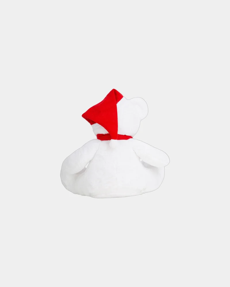 Peluche osito de Navidad con cremallera para personalizar