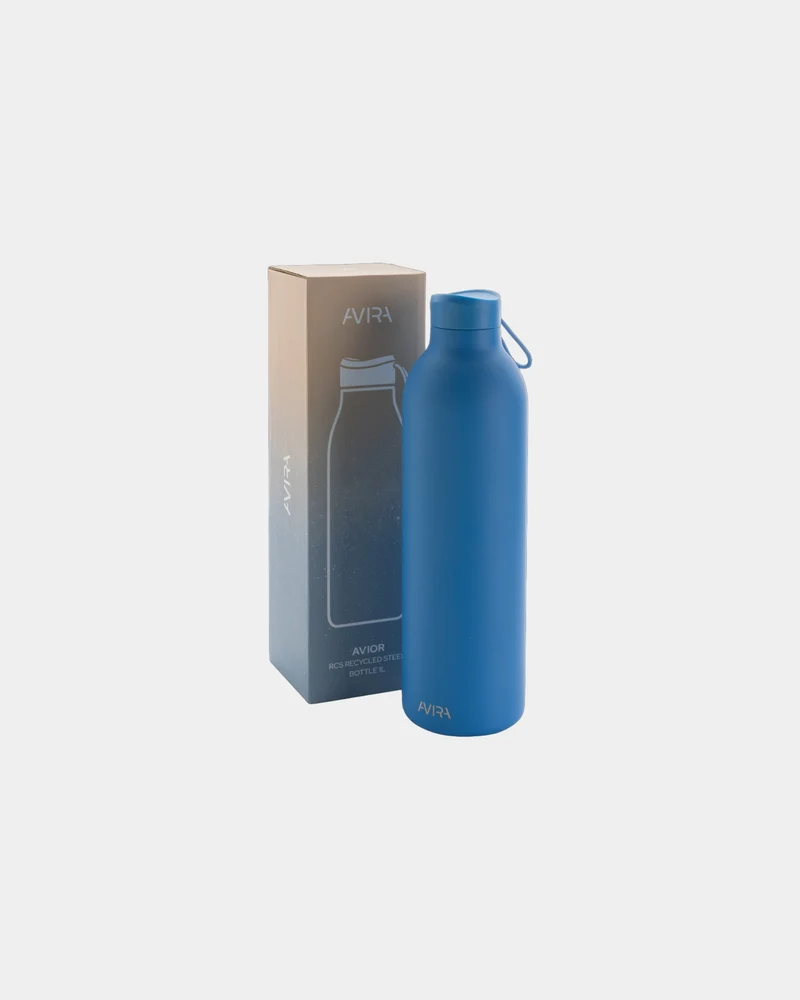 Botella térmica acero reciclado 1L para personalizar