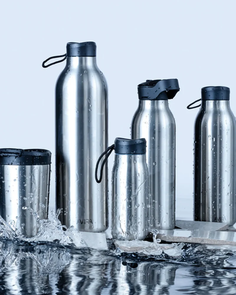 Botella térmica acero reciclado 500ml para personalizar