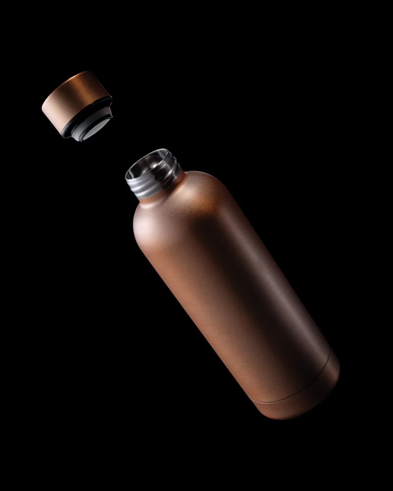 Botella térmica acero reciclado 500ml para personalizar