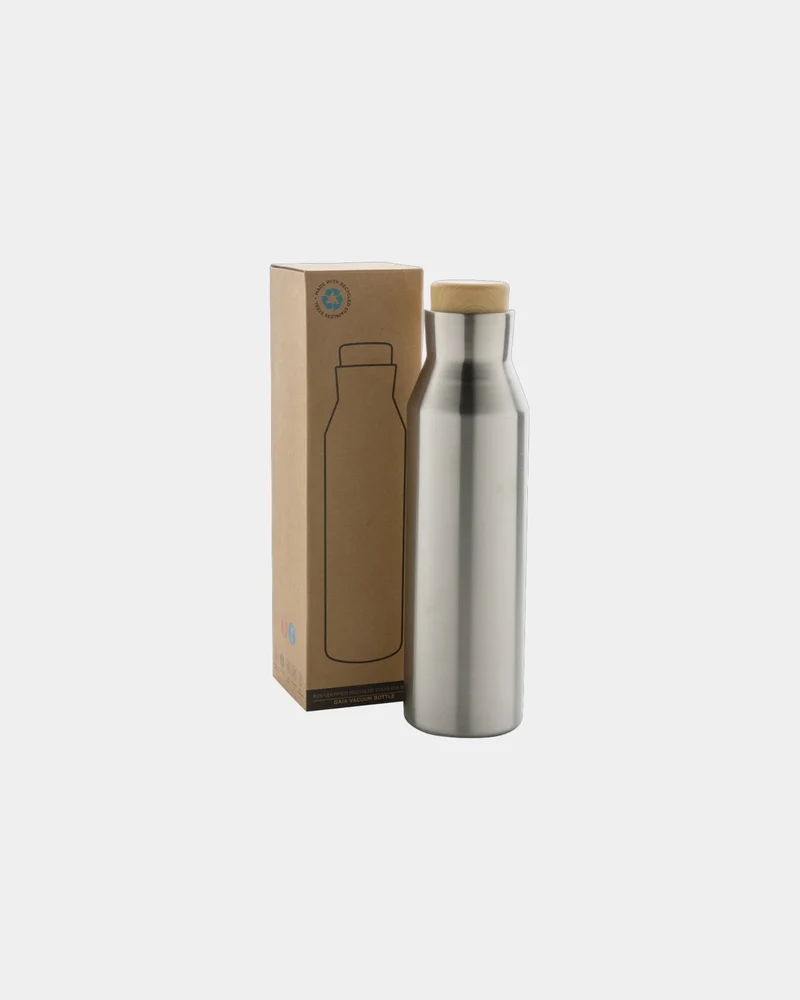 Botella térmica acero reciclado 600ml para personalizar