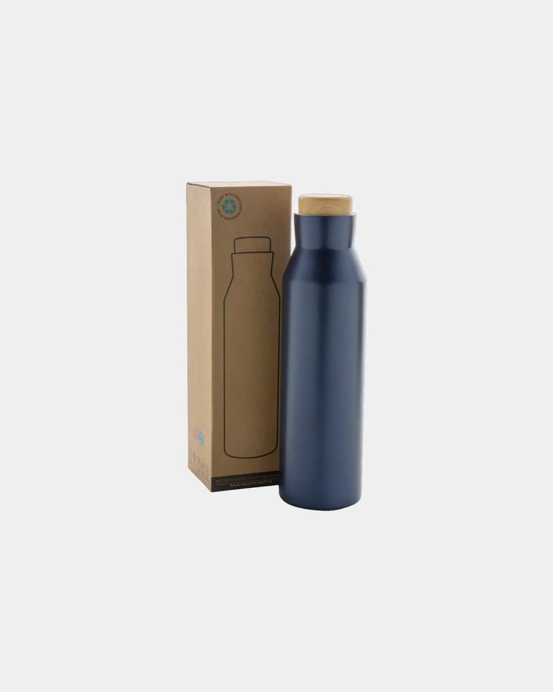Botella térmica acero reciclado 600ml para personalizar