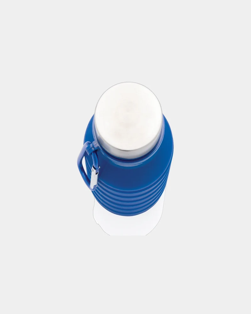 Botella plegable de silicona 550ml para personalizar