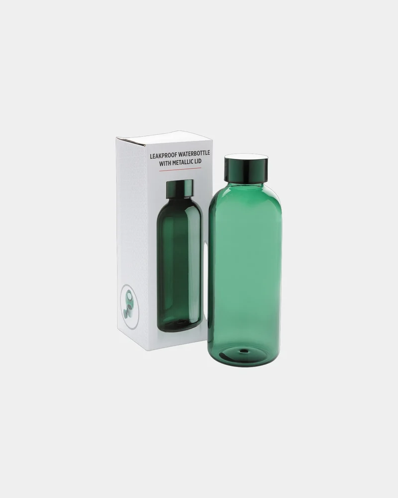 Botella estanca 620ml tapón metálico para personalizar