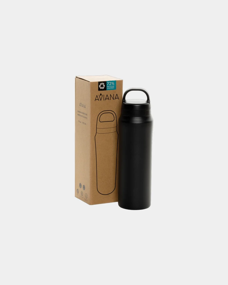 Botella acero reciclado 470ml Rowan para personalizar