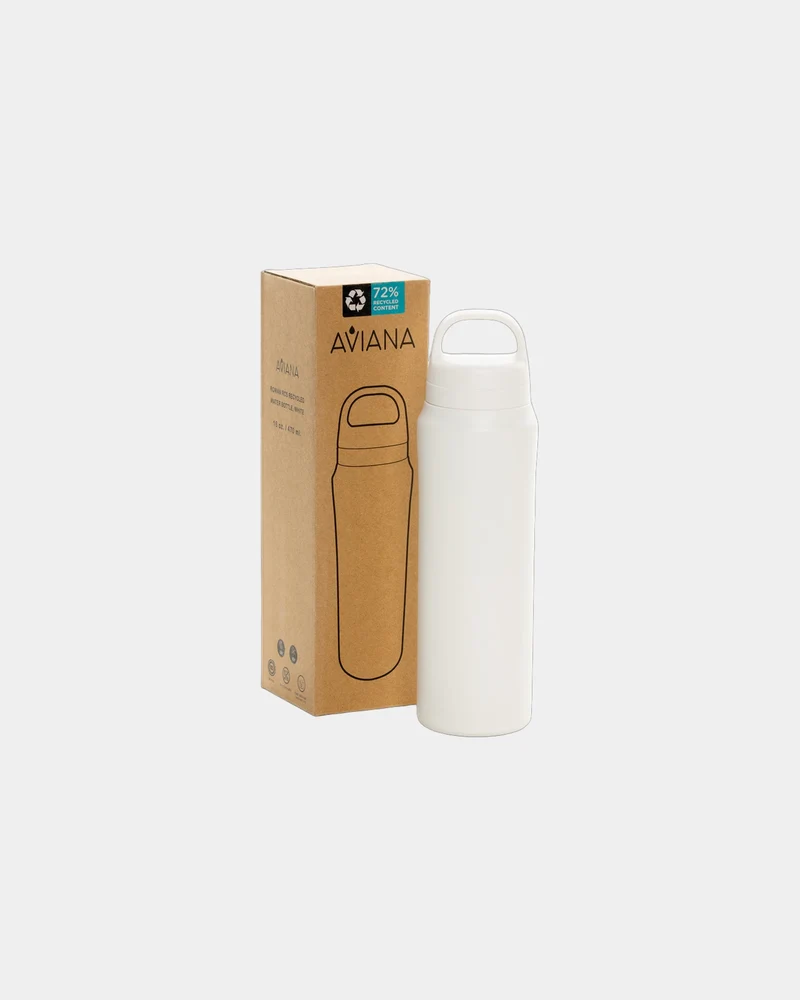 Botella acero reciclado 470ml Rowan para personalizar