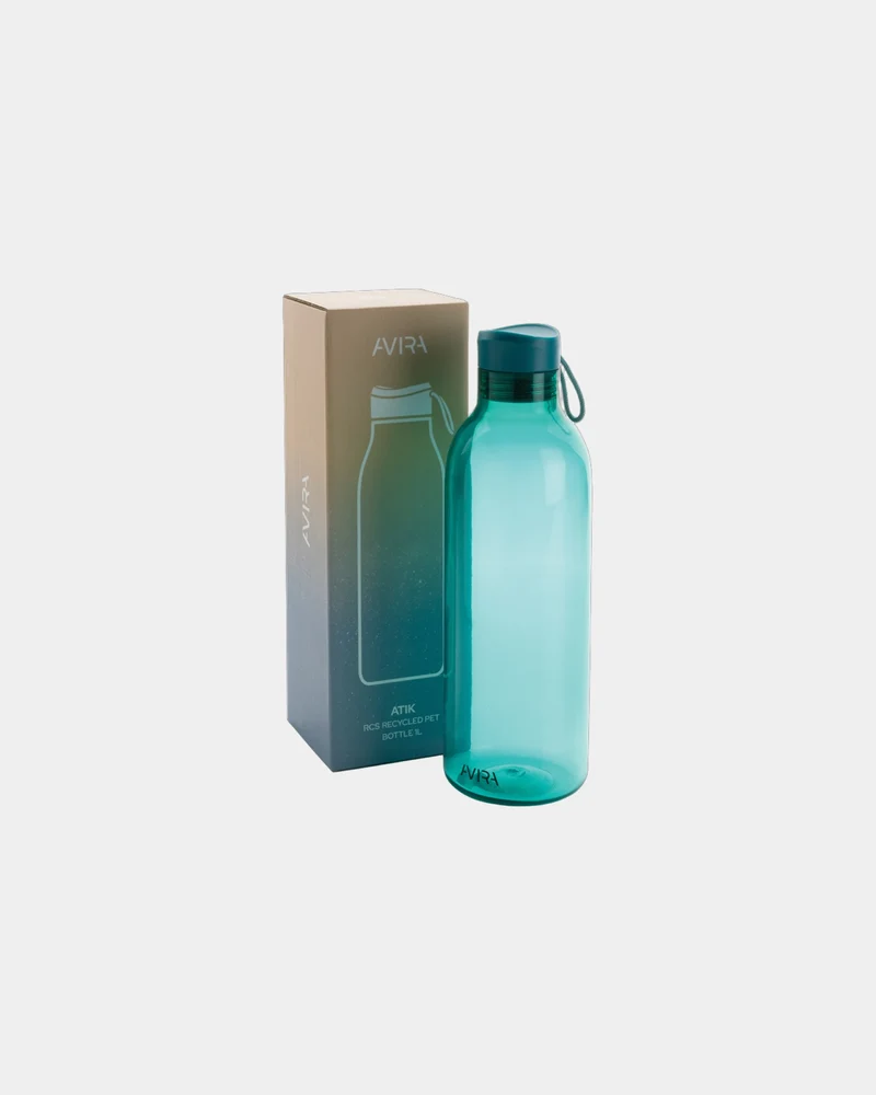 Botella reciclada RPET Atik 1L para personalizar