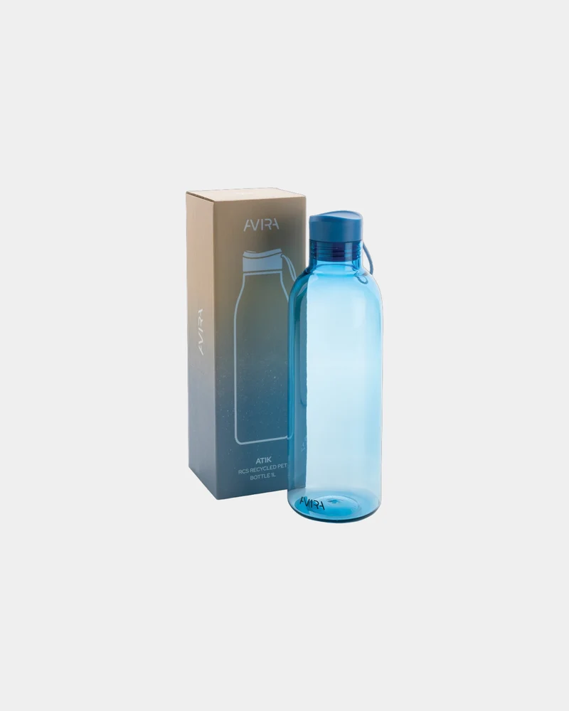 Botella reciclada RPET Atik 1L para personalizar