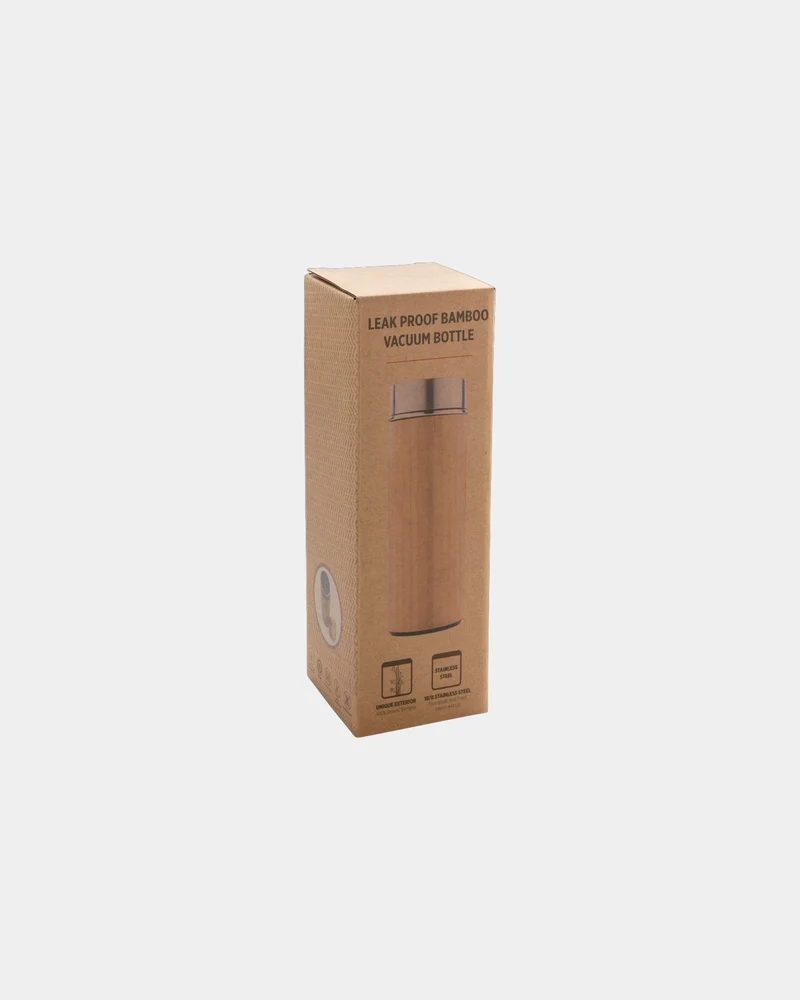 Botella térmica de bambú 300ml para personalizar