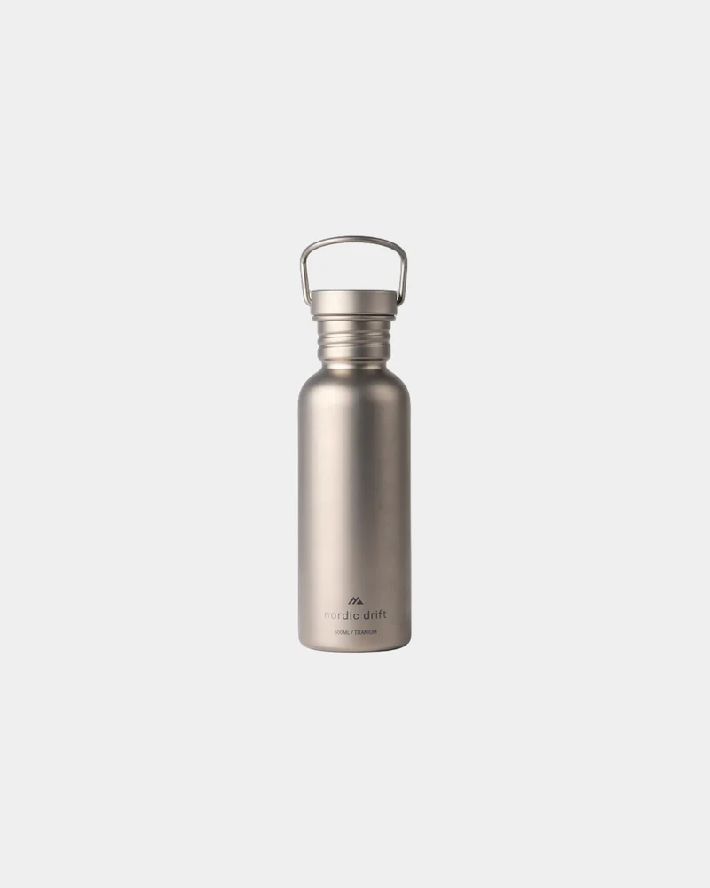 Botella de titanio 600ml ultraligera para personalizar