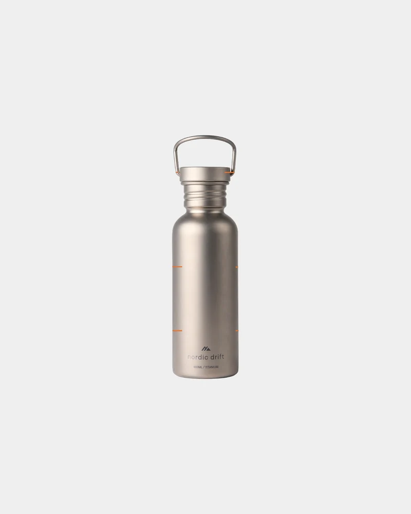 Botella de titanio 600ml ultraligera para personalizar