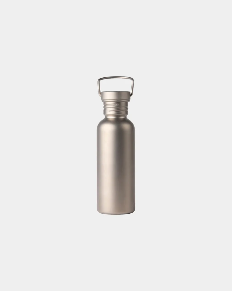 Botella de titanio 600ml ultraligera para personalizar