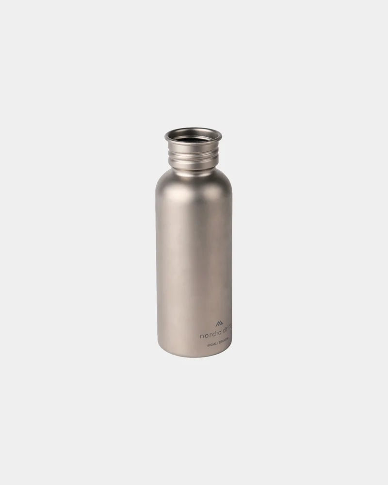 Botella de titanio 600ml ultraligera para personalizar