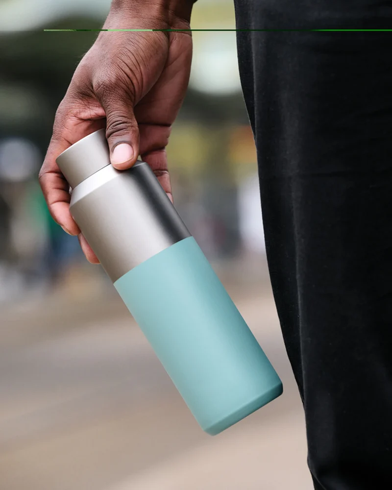 Botella térmica acero reciclado 600ml para personalizar