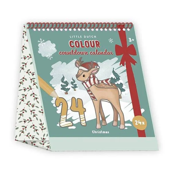 Calendario Adviento Cuenta Atrás Navidad Little Dutch