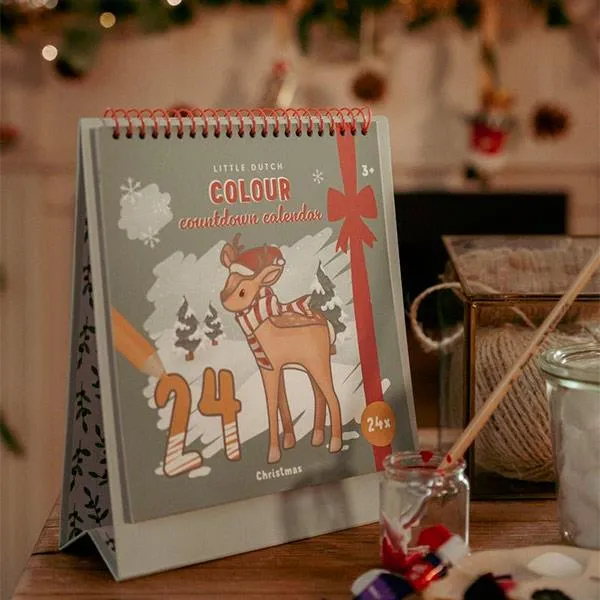 Calendario Adviento Cuenta Atrás Navidad Little Dutch