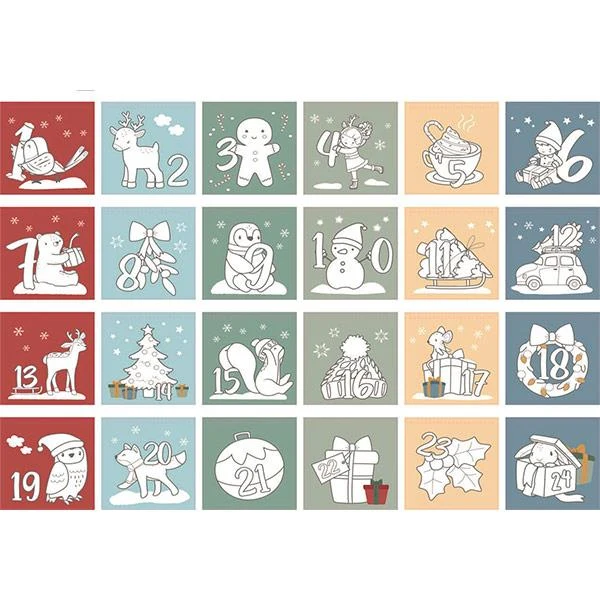 Calendario Adviento Cuenta Atrás Navidad Little Dutch