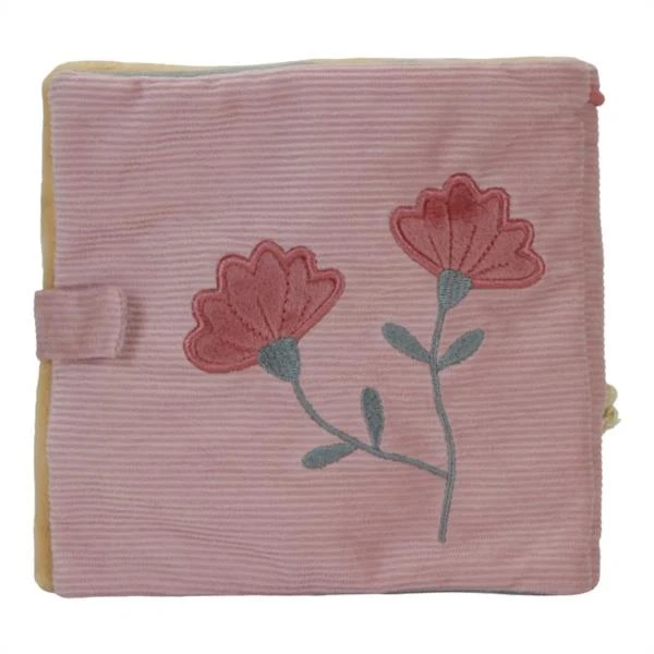 Libro Blandito De Actividades Mariposa Rosa
