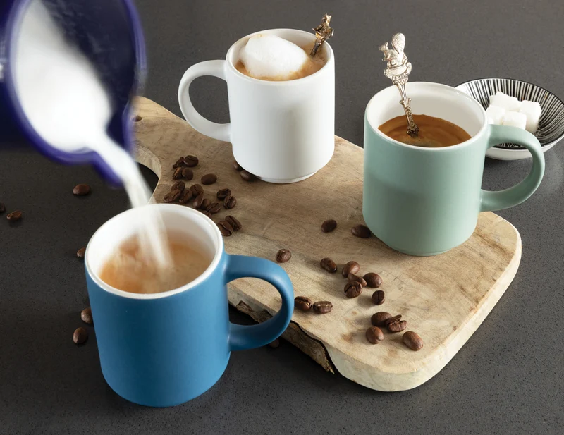 Taza cerámica apilable 180ml para personalizar