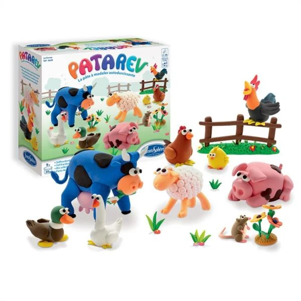 Pasta para Modelar Kit La Granja - Patarev Secado al Aire