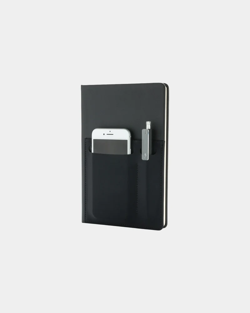 Libreta A5 con bolsillos FSC para personalizar