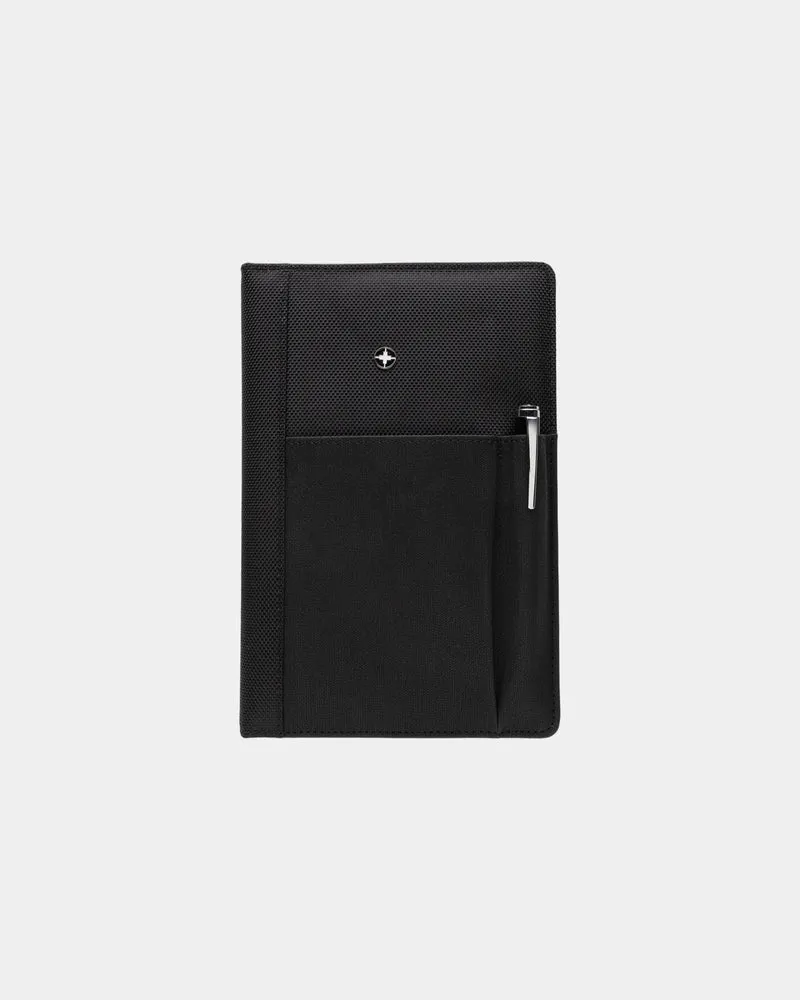 Set libreta A5 y bolígrafo con funda para personalizar