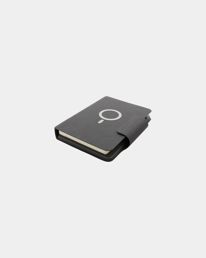Libreta A5 con cargador magnético 10W para personalizar