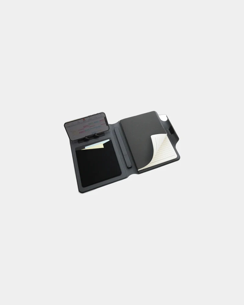 Libreta A5 con cargador magnético 10W para personalizar