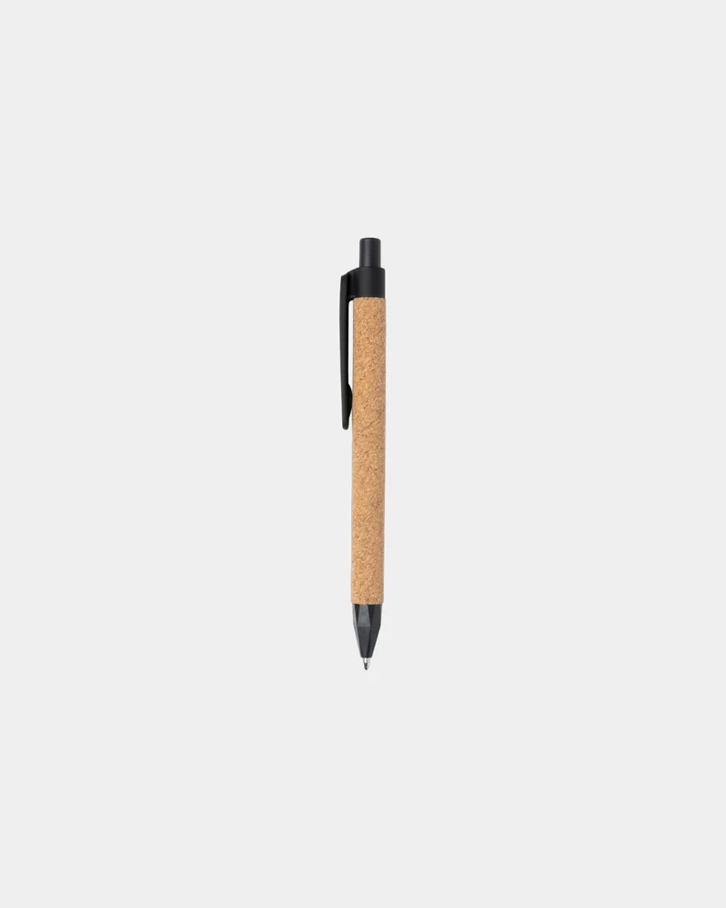Bolígrafo de paja de trigo y corcho para personalizar