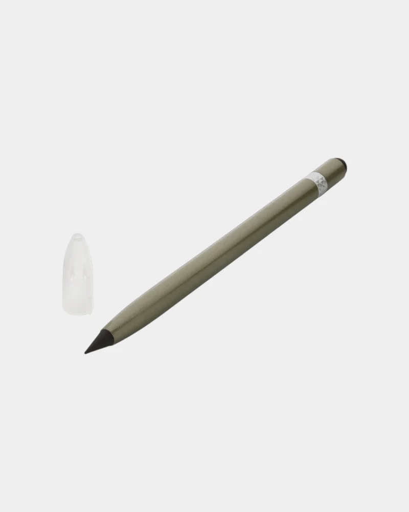 Lápiz infinito de aluminio con goma para personalizar