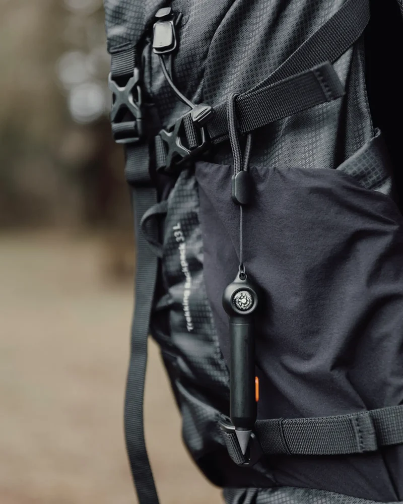 Lápiz infinito con brújula ABS reciclado para personalizar