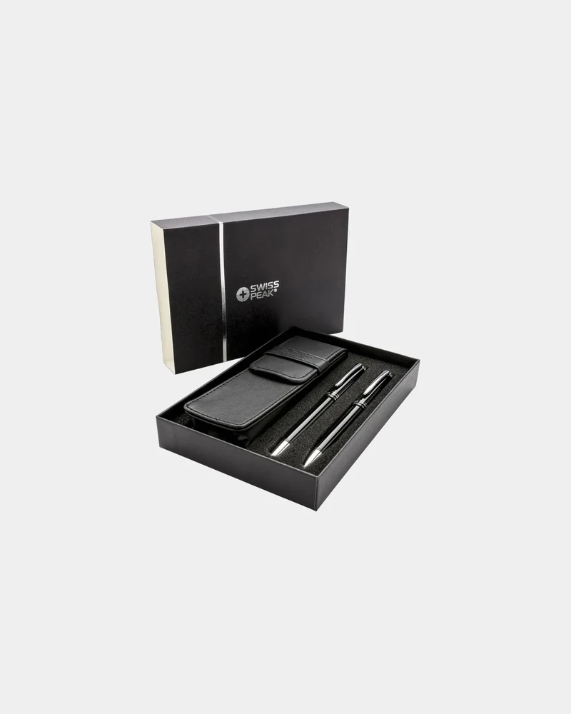 Set de bolígrafos latón grabado láser para personalizar