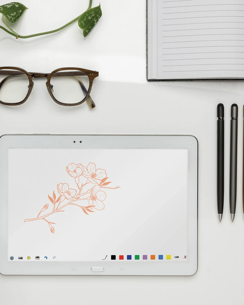 Bolígrafo stylus aluminio grabado láser para personalizar