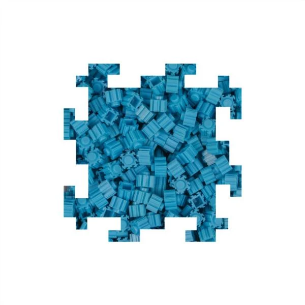 Bloques Pix Brix 500 Piezas Color Azul Medium Series Pixel Art