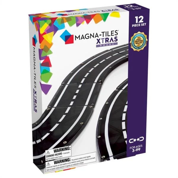 MagnaTiles Carreteras Xtra Roads 12 Piezas