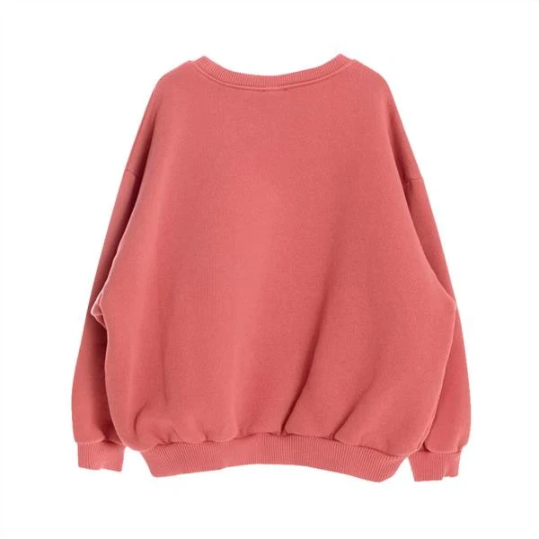 Sudadera Oversize Basica Guito Coral 100% Algodón